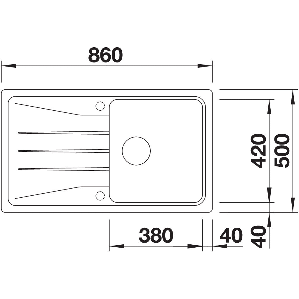 Lavello Silgranit Sona 5S RV SG