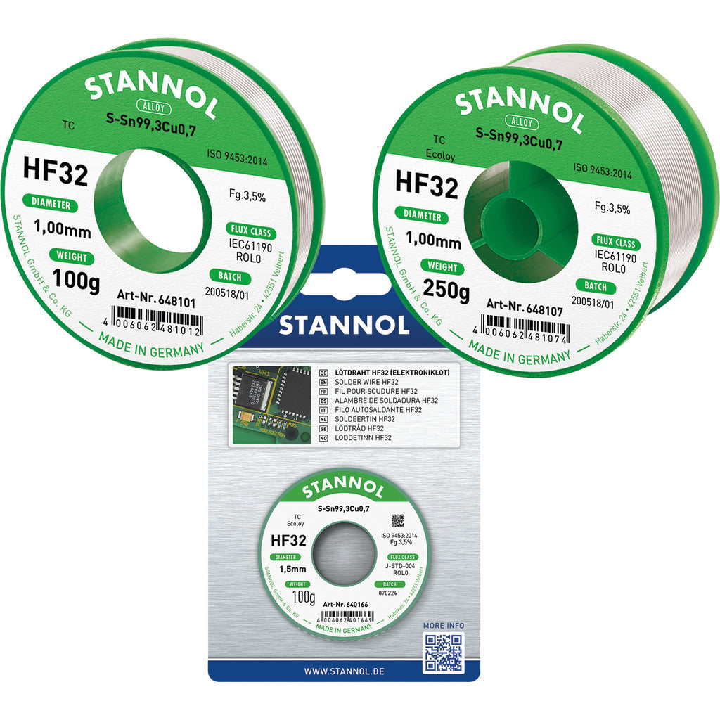 STANNOL Lötdraht HF32 / bleifrei