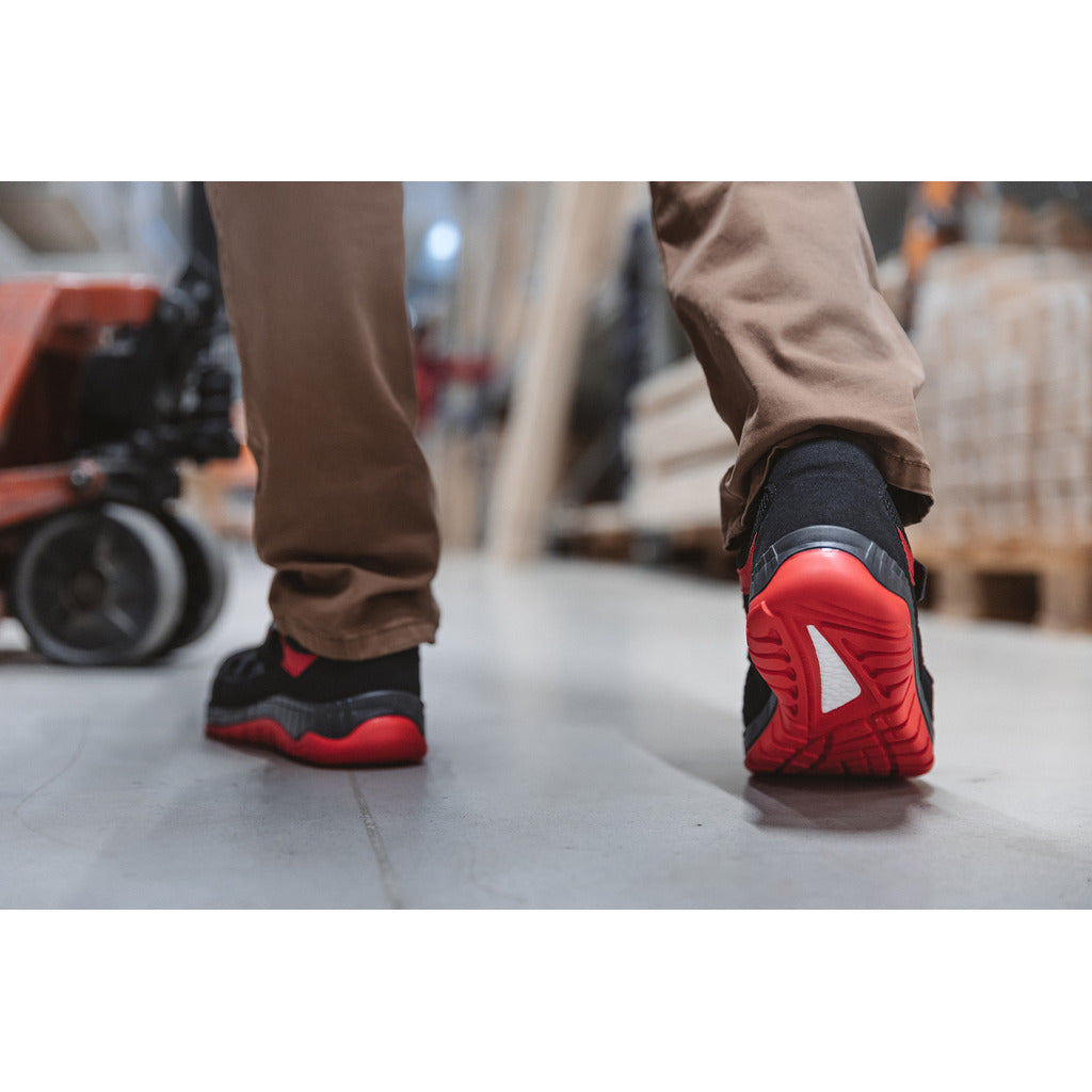 Sicherheitssandale LONNY red Easy ESD S1PS