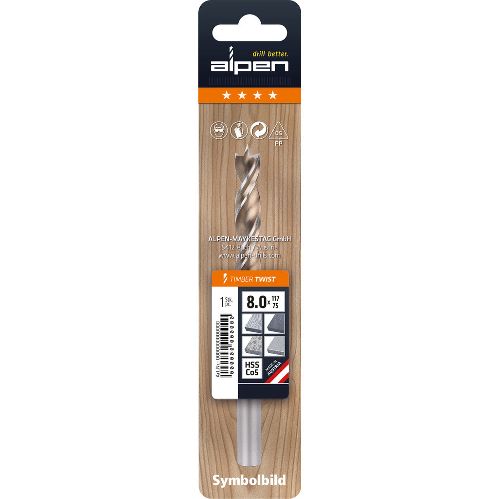 Trapano per legno TIMBER TWIST 671
