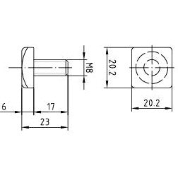 Replacement floor gliders