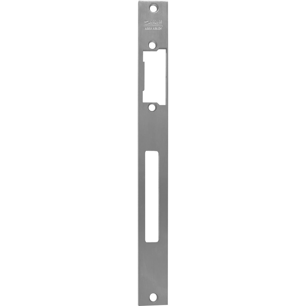 Flat strike plate