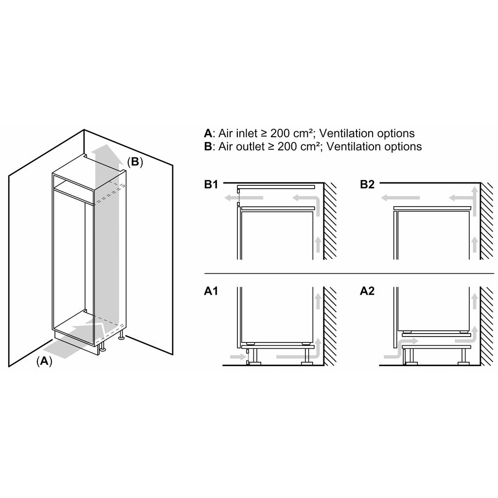 Einbau-Kühlschrank ohne Gefrierfach iQ100 KI21R2FE1