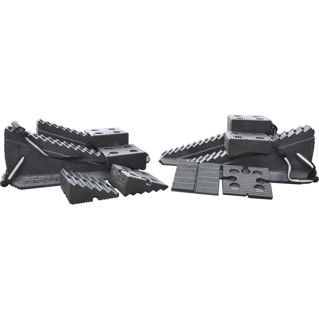 Set di blocchi per culla con sistema di sottostruttura ResQtec CB6
