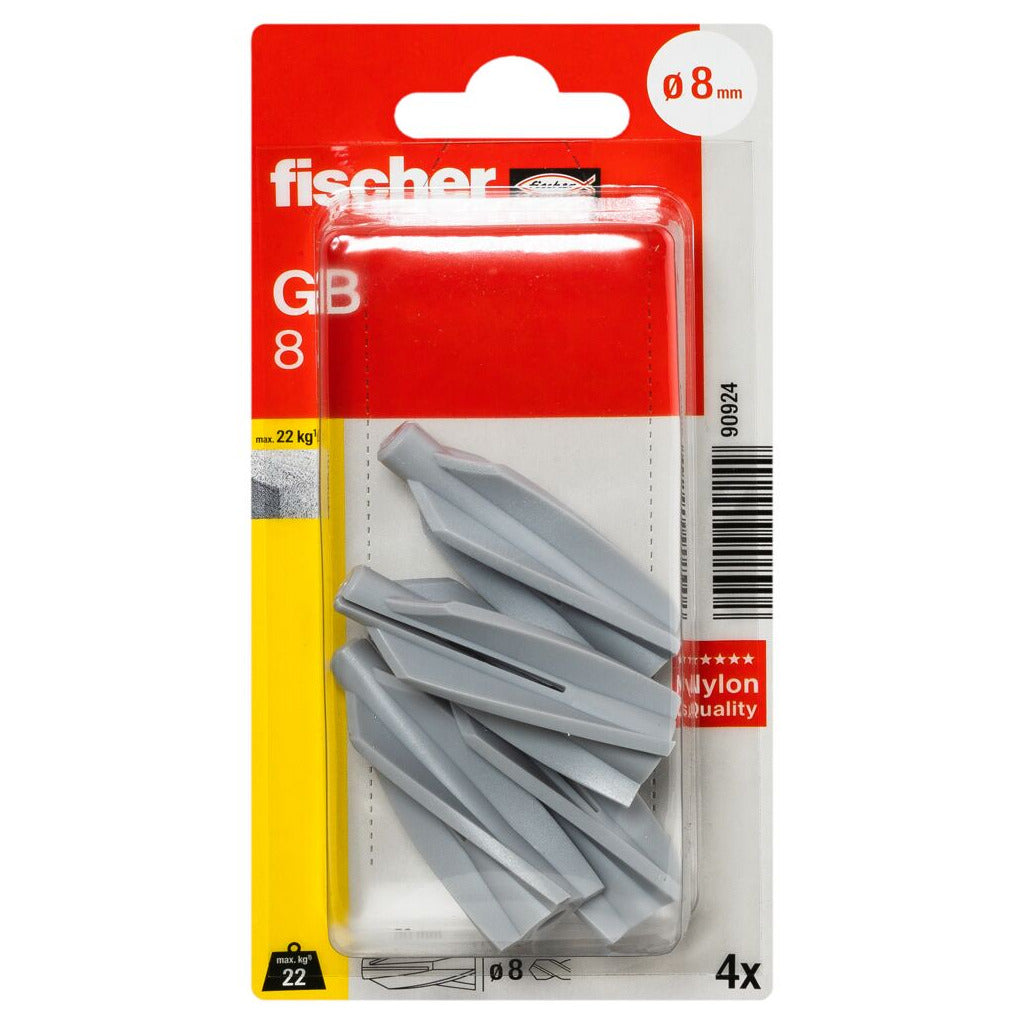 Tassello per calcestruzzo gassoso GB K NV SB card