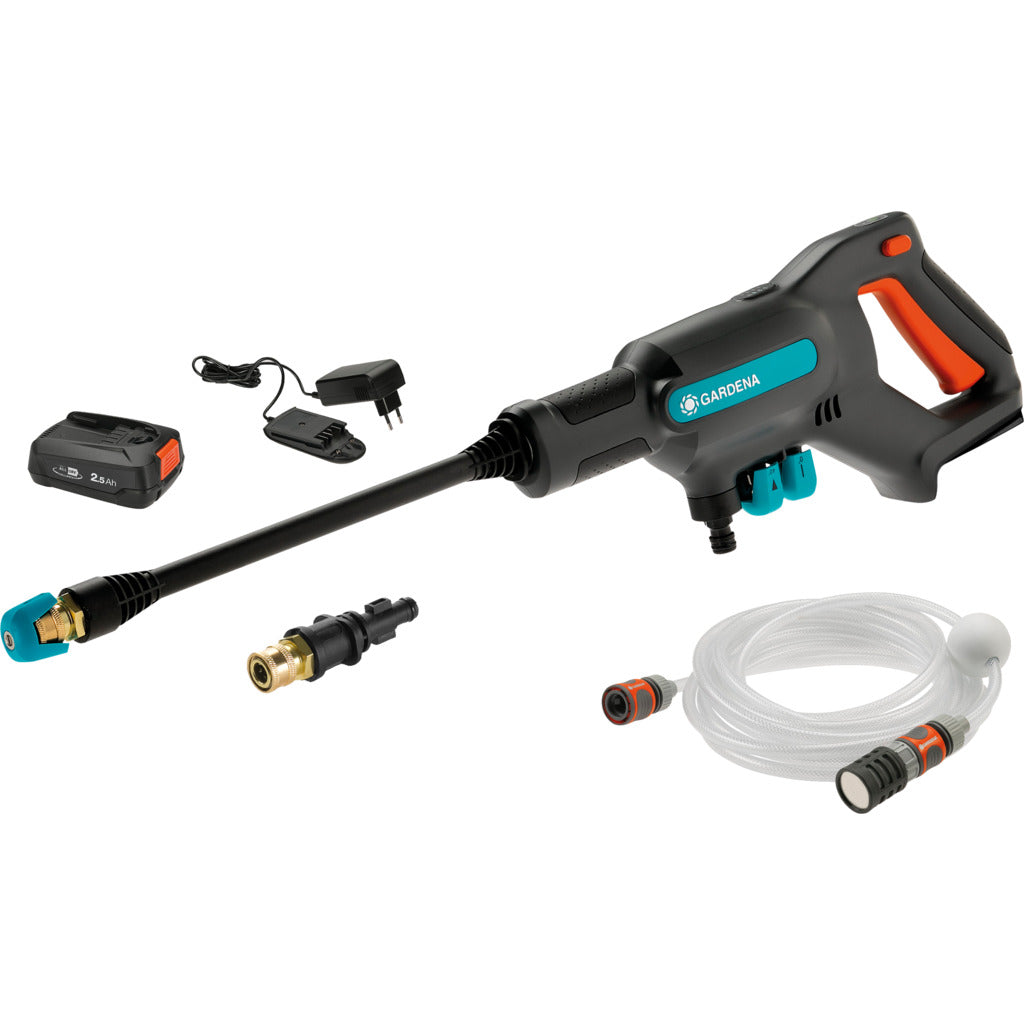 Cordless medium-pressure cleaner AquaClean 24/18V P4A / Ready-To-Use Set / Promotion