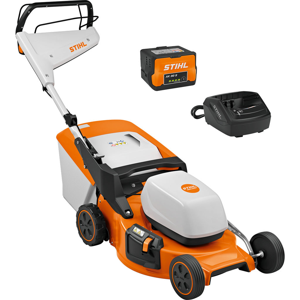 Set tosaerba a batteria Stihl RMA 253 T / con batteria AK 30 S e caricabatteria