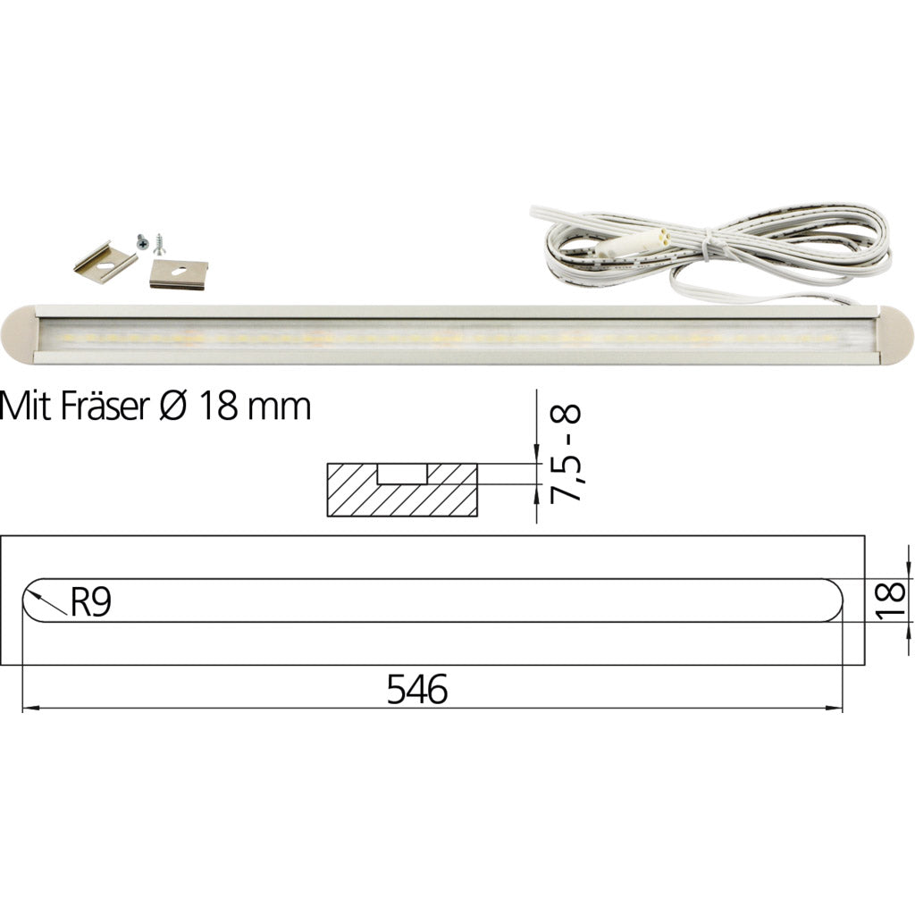 Duo recessed light