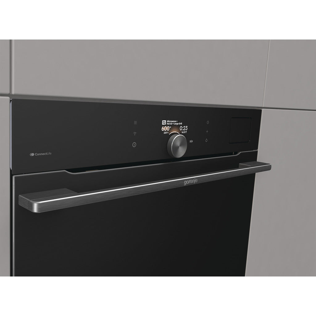 Kompakt-Dampfbackofen mit Mikrowelle G800 BCMSA4068BG