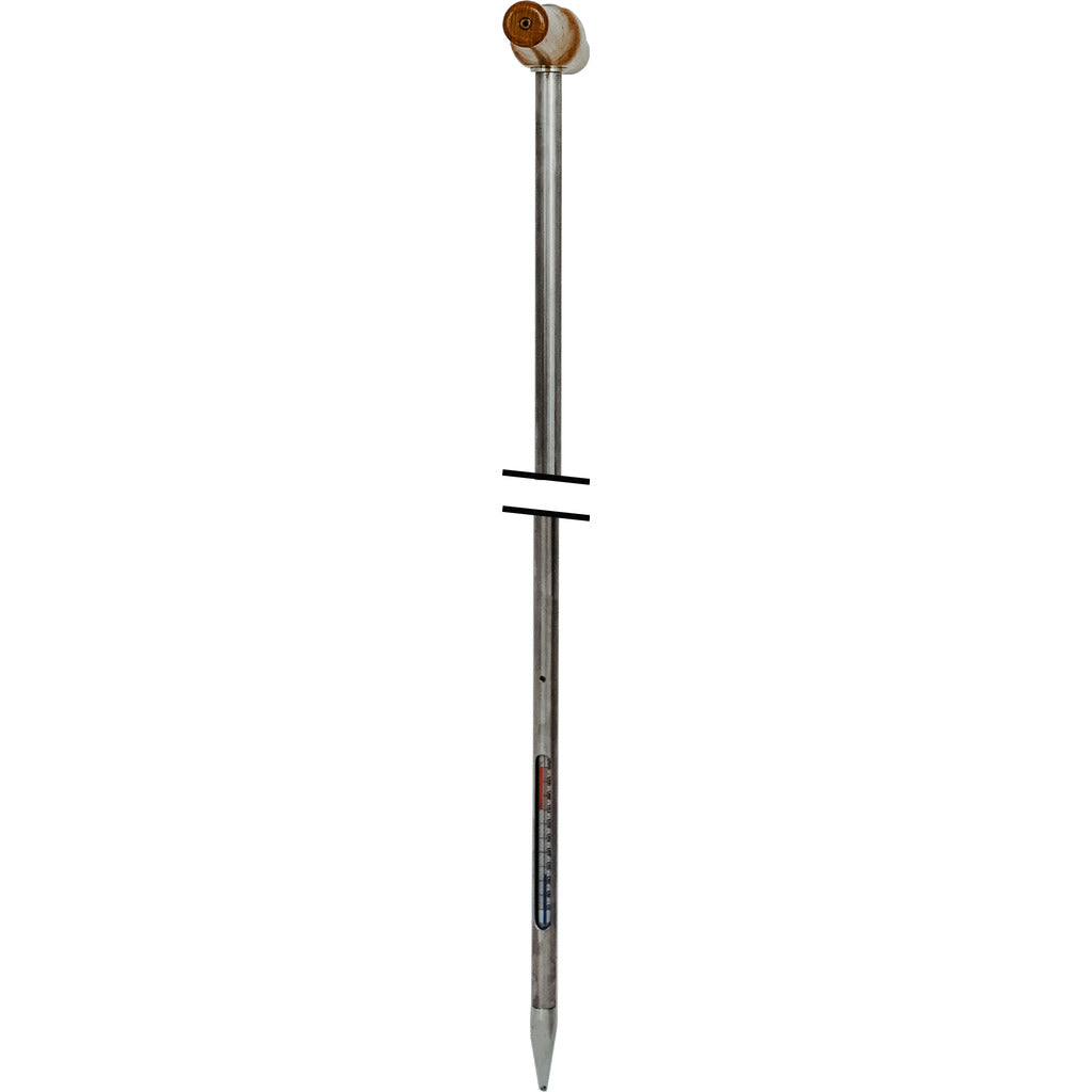 Sonda per fieno con termometro a vetro tipo H3
