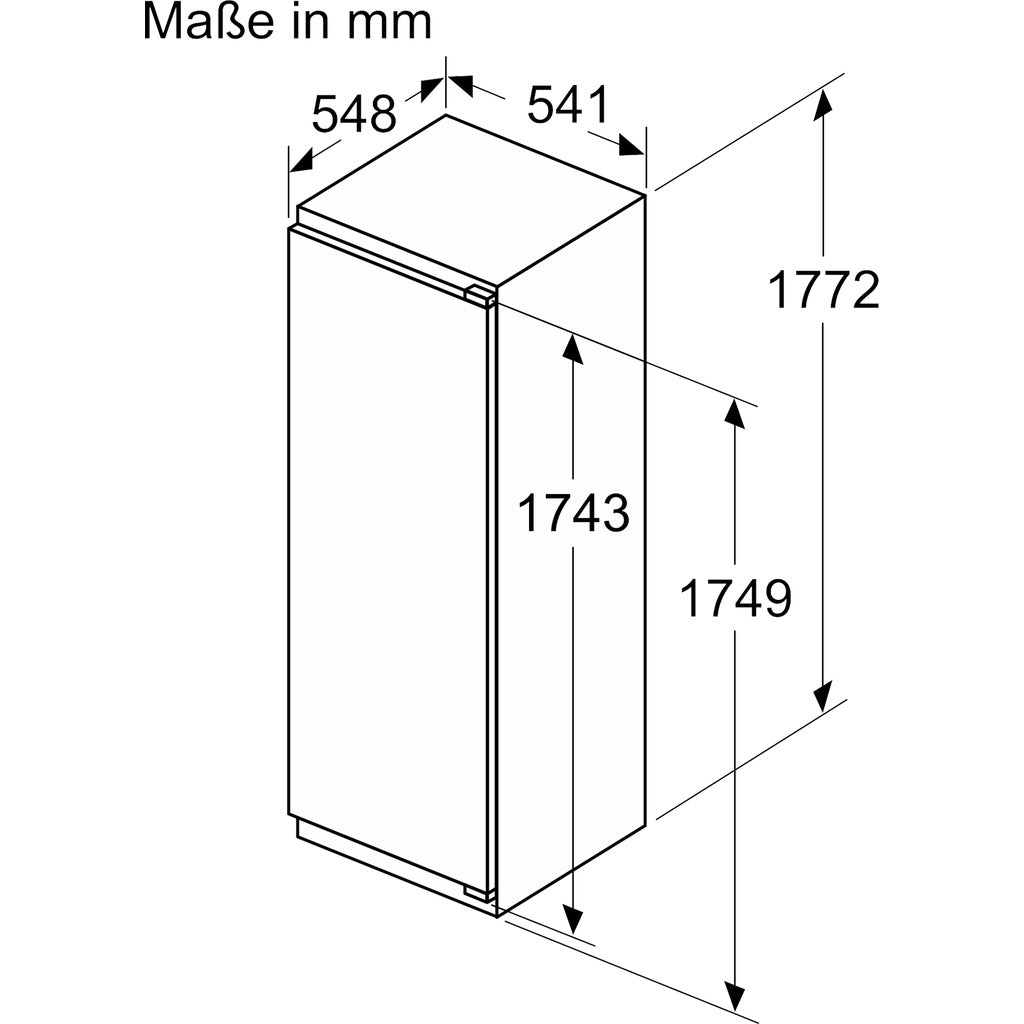 Einbau-Kühlschrank ohne Gefrierfach iQ300 KI81RVFE0
