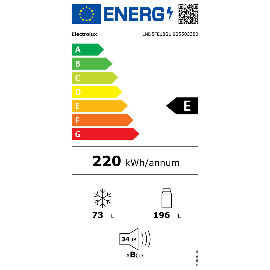Einbau-Kühl-Gefrierkombination LND5FE18S1