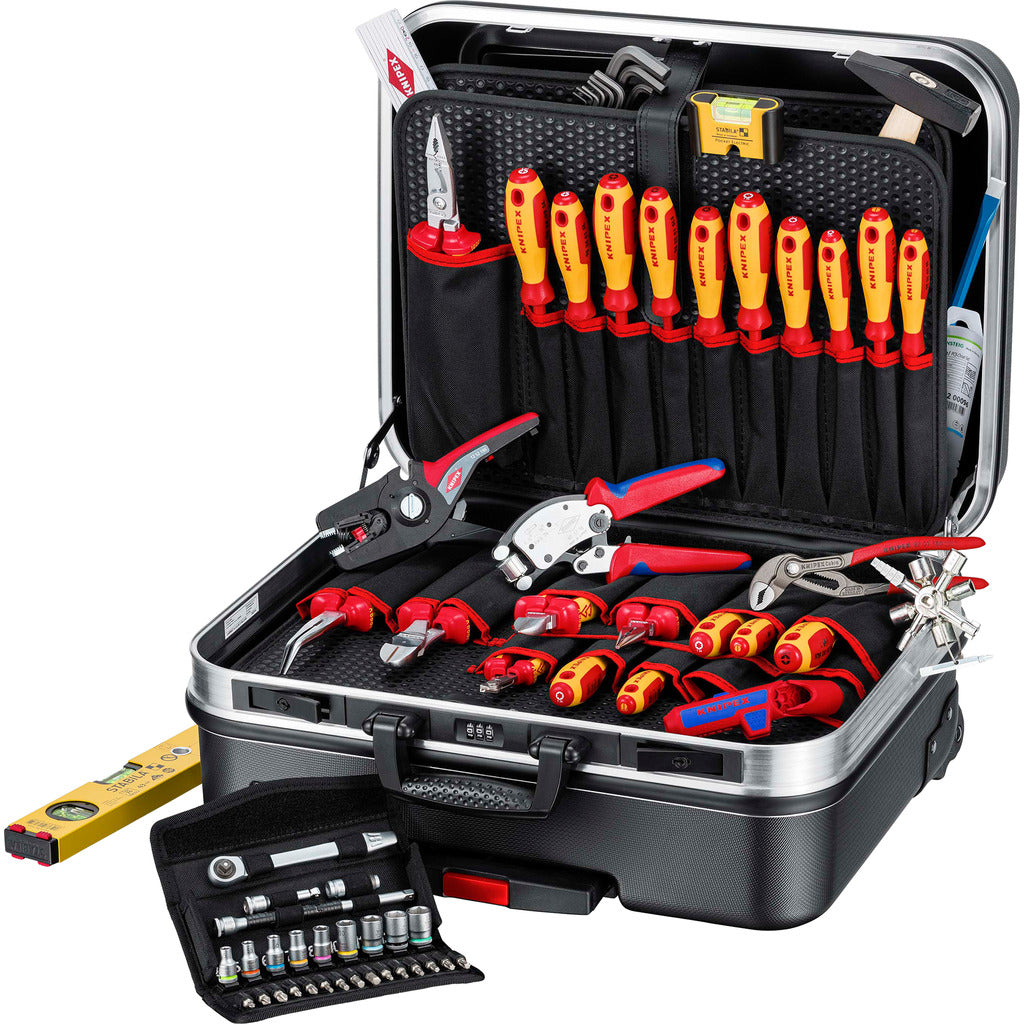 Knipex Werkzeugkoffer "BIG Basic Move" ElektroPlus / 68-teilig