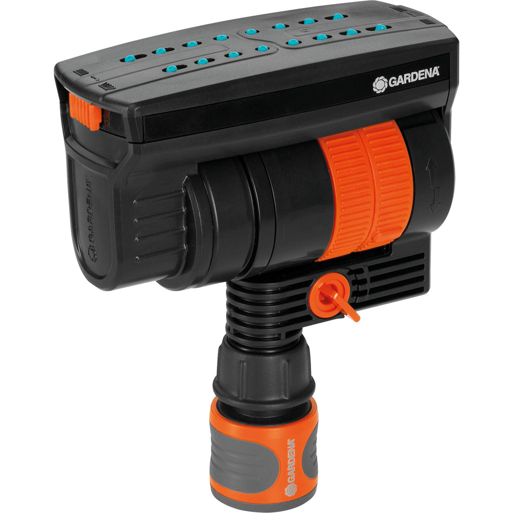 Irrigatore oscillante per condotte
