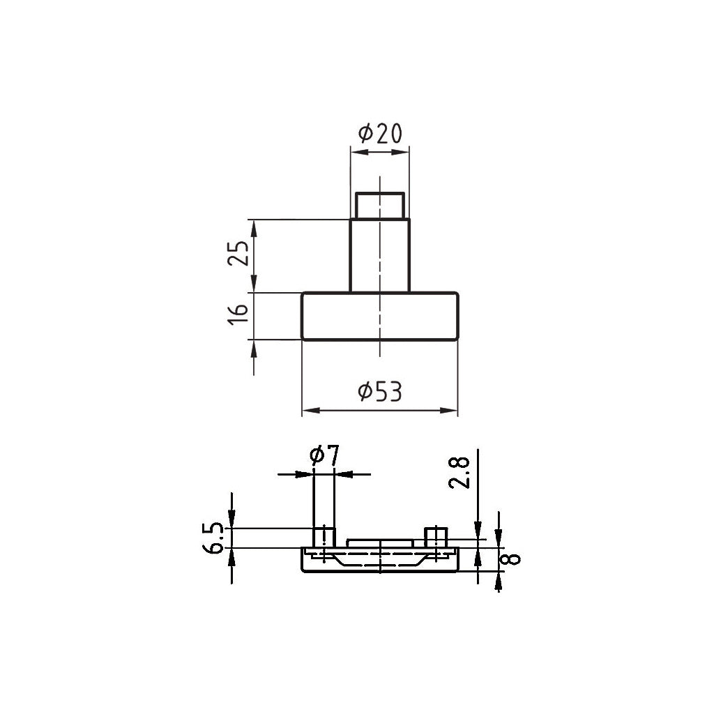 Türknopf 5827 FH