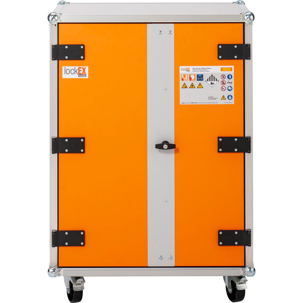 CEMO Akku-Ladeschrank 8/10 Basic / 230 V / mit Rollen