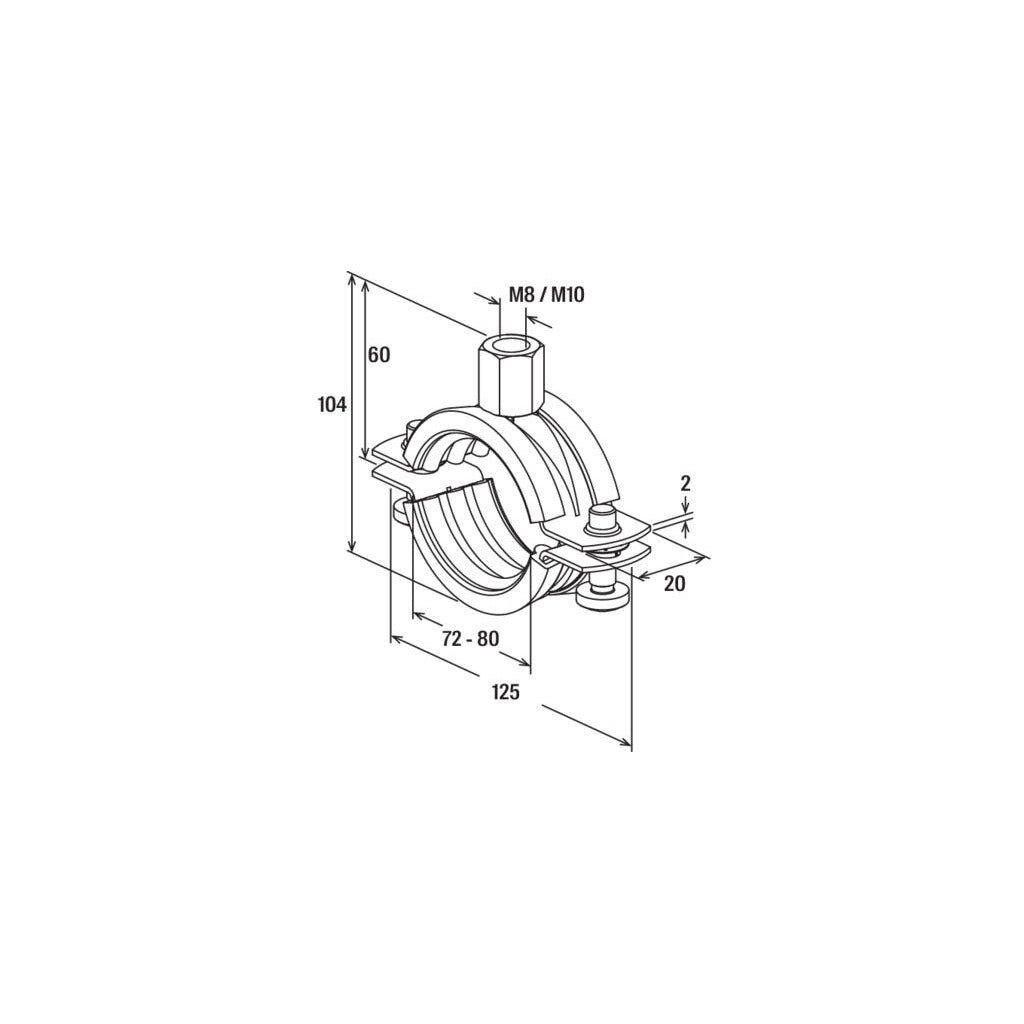 FRS pipe clamp