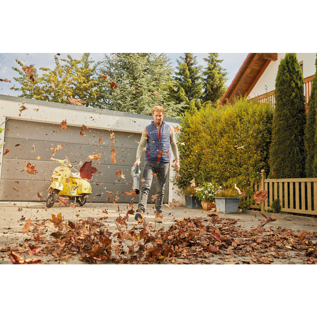 Soffiatore a batteria Gardena PowerJet 18V P4A / Set pronto all'uso