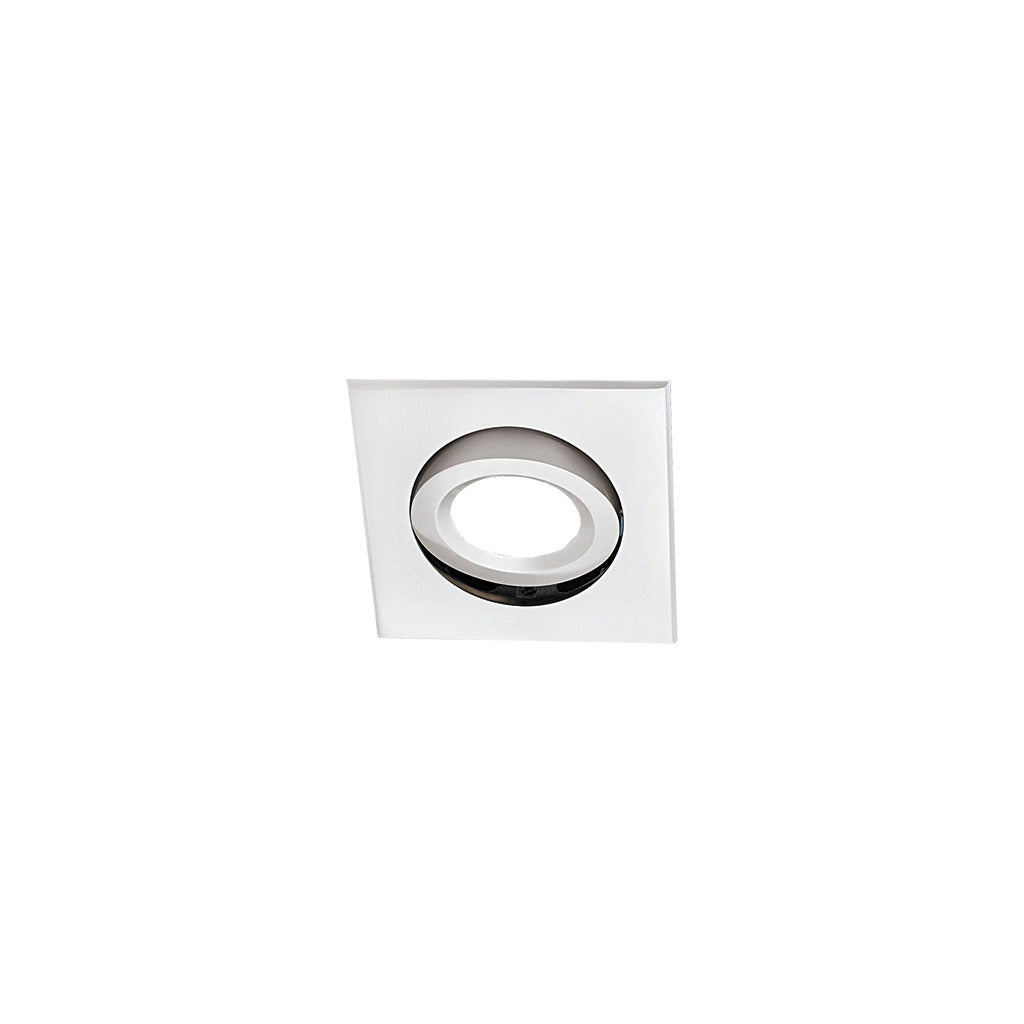 Square spotlight housing
