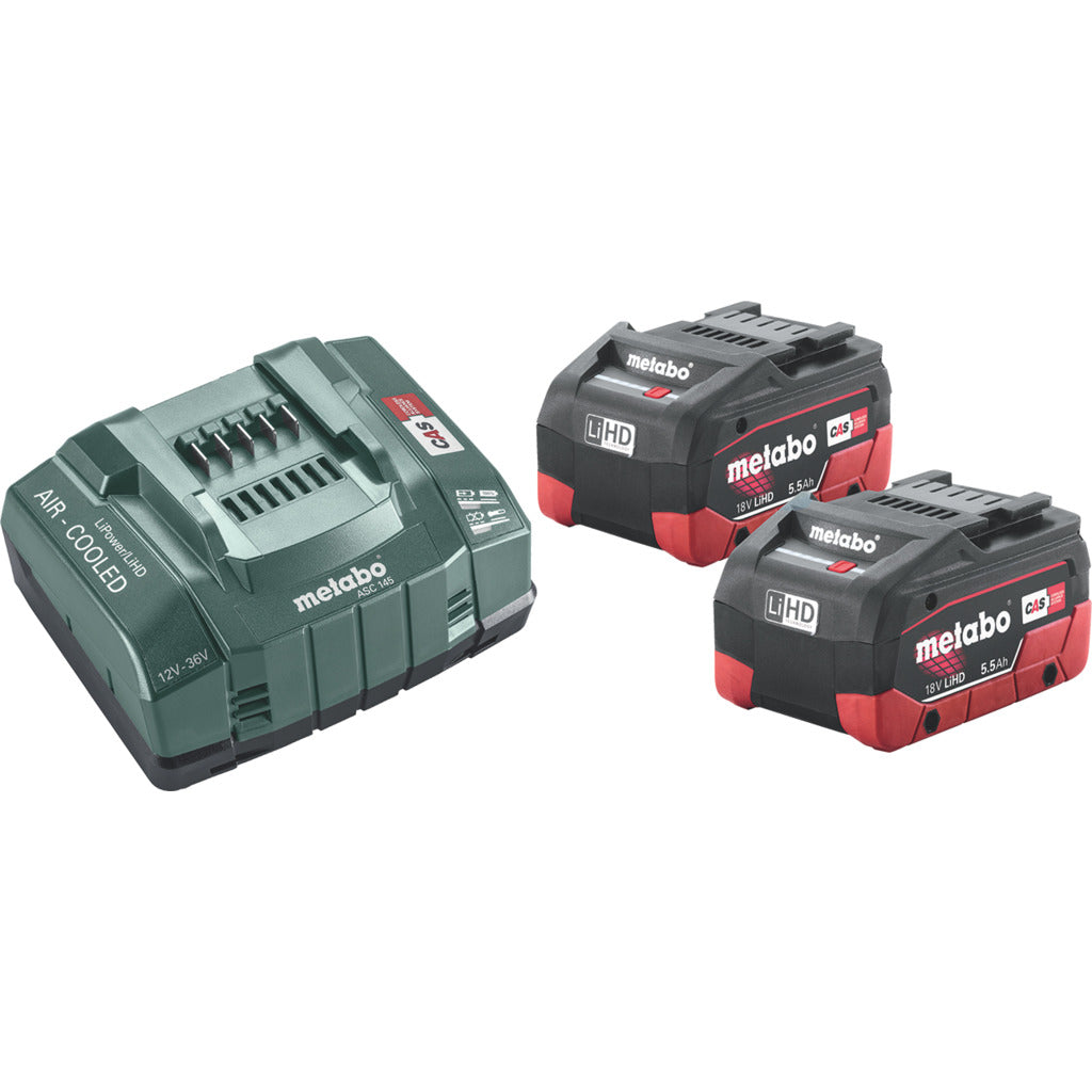 Set base 18V 2x LIHD 5,5 Ah