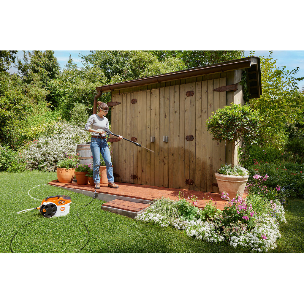 Stihl Akku-Hochdruckreiniger REA 60 PLUS + Kühltasche / ohne Akku und Ladegerät