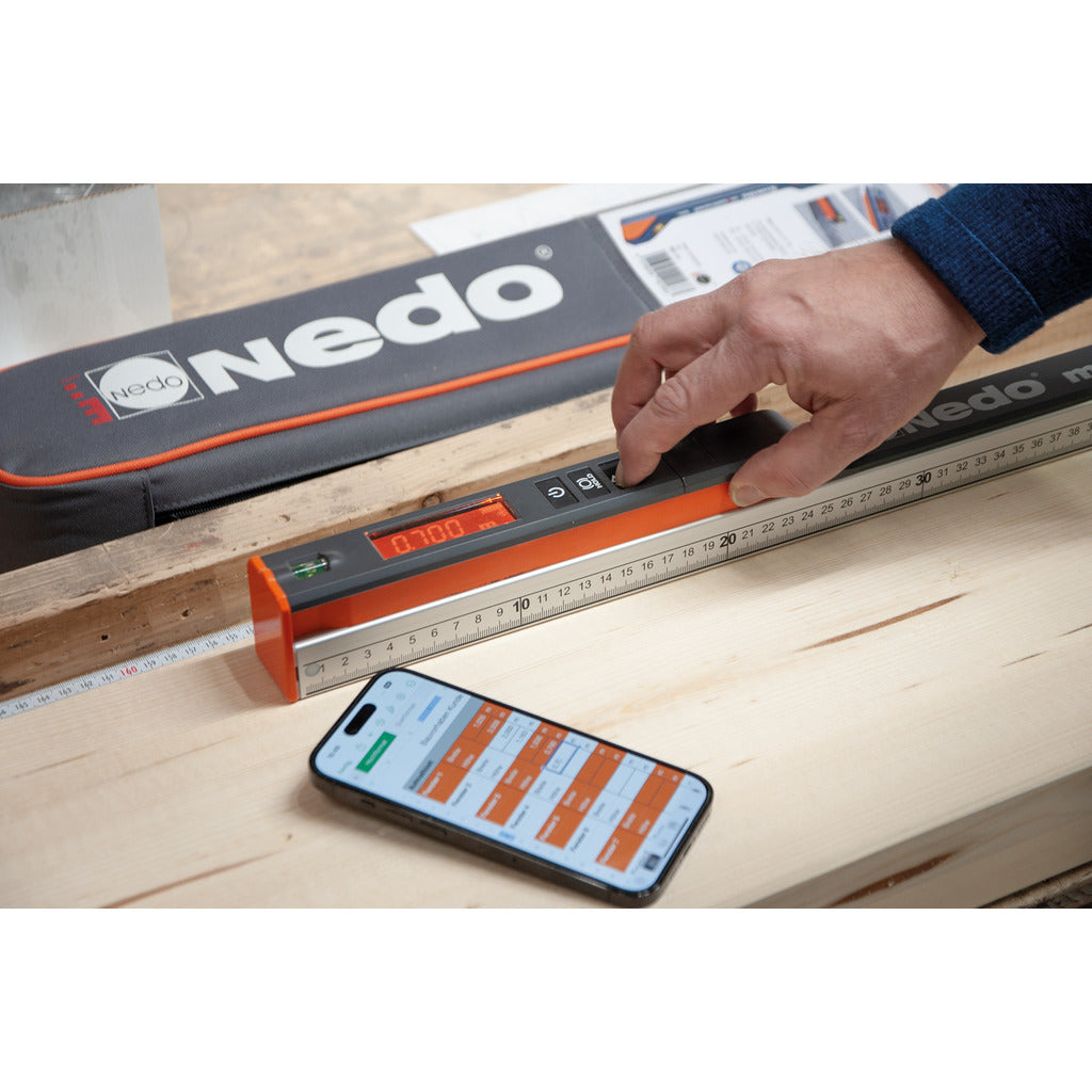 mEsstronic 2 Teleskop-Messstab mit Bluetooth