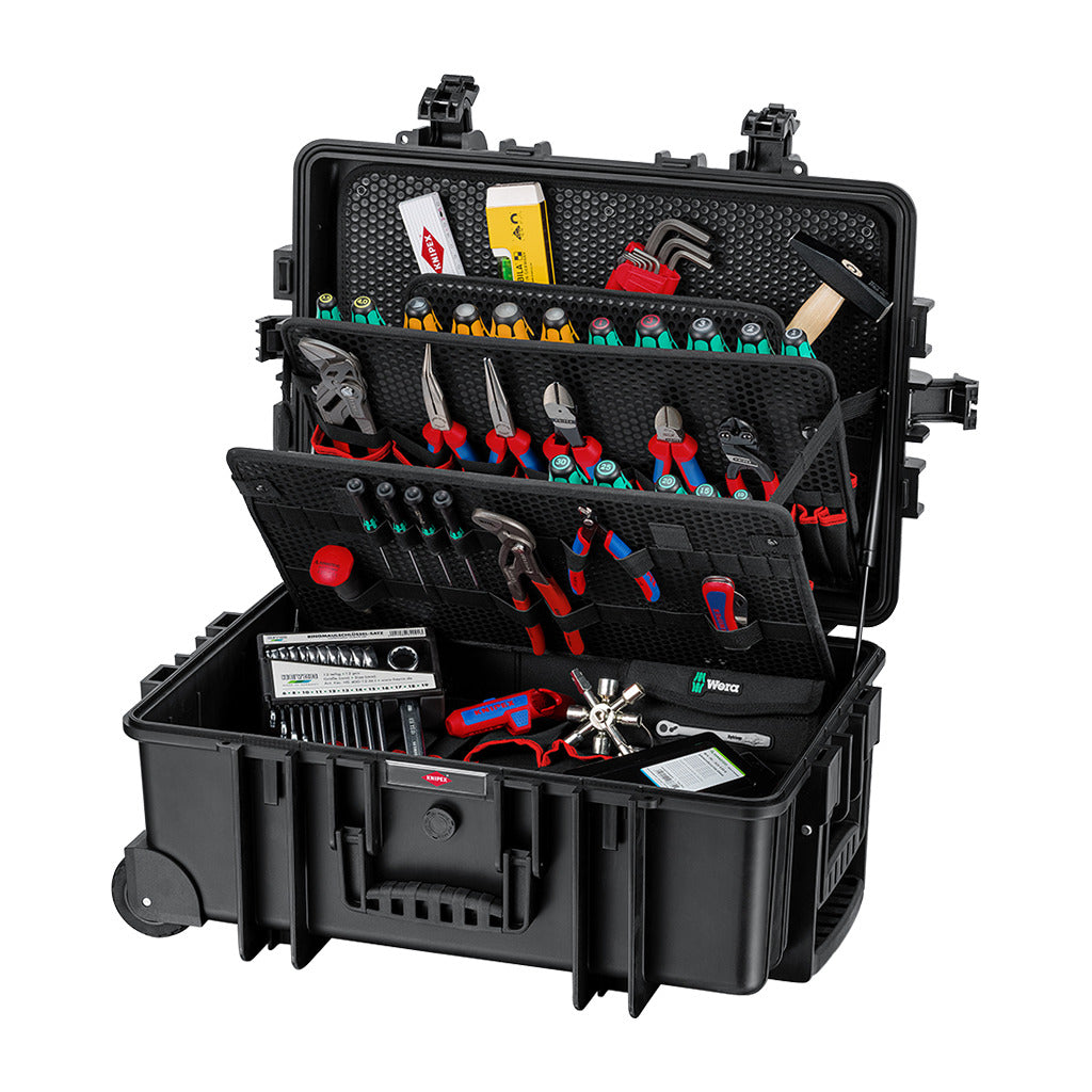 Knipex tool case "Robust45 Move" mechanics / 82 pieces