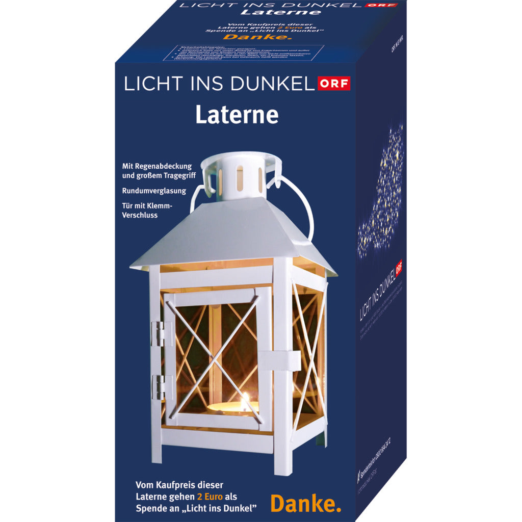 Laterne "Licht ins Dunkel"
