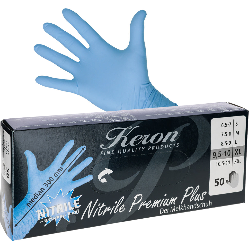 Keron Einmalhandschuhe Nitril Premium Plus