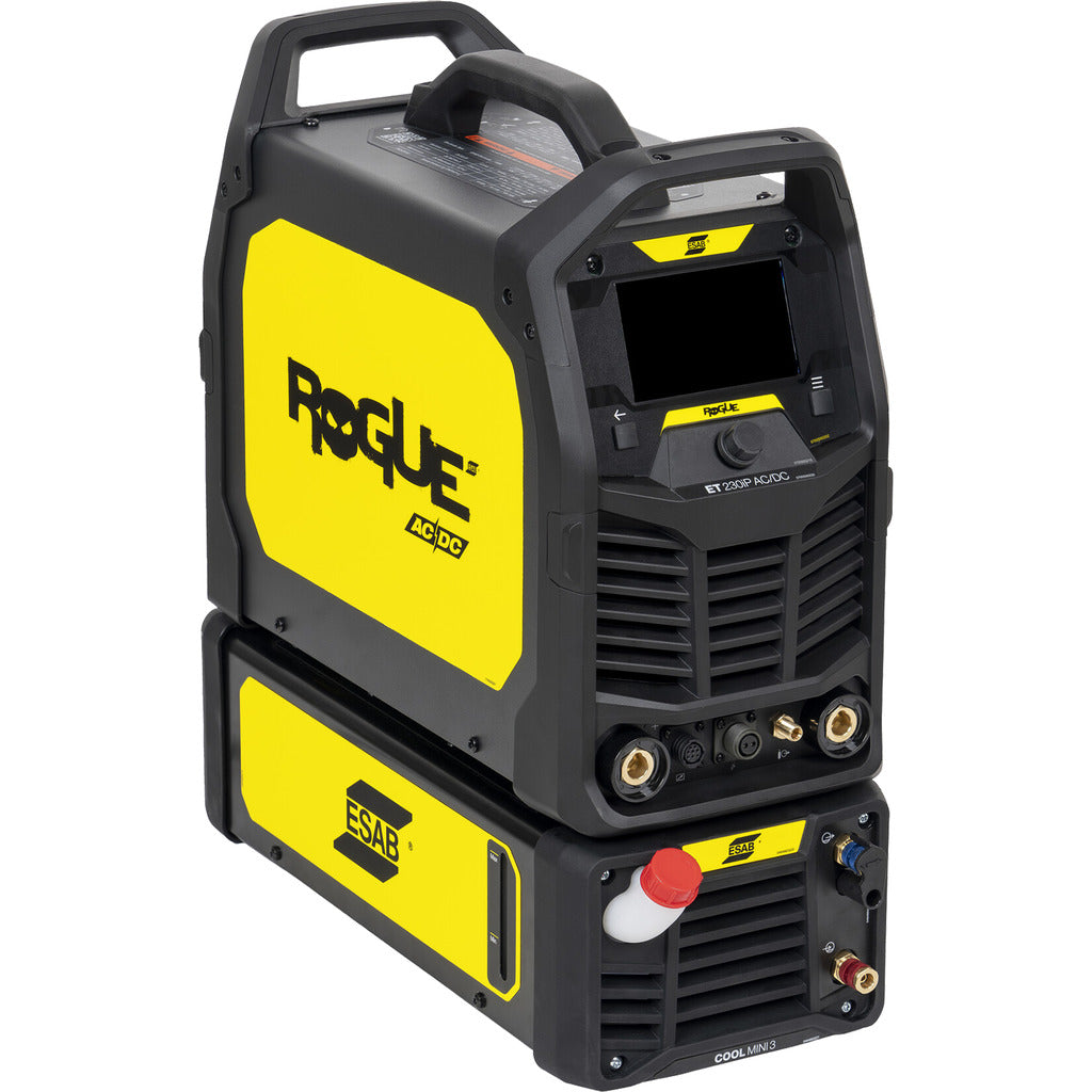 Saldatrice ESAB Rogue ET 230iP AC/DC raffreddata ad acqua / portatile