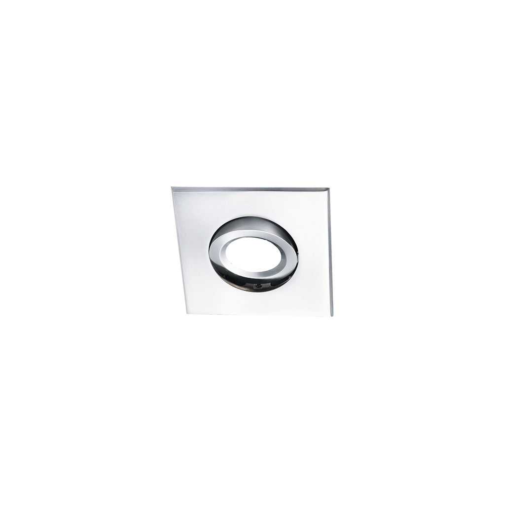 Square spotlight housing