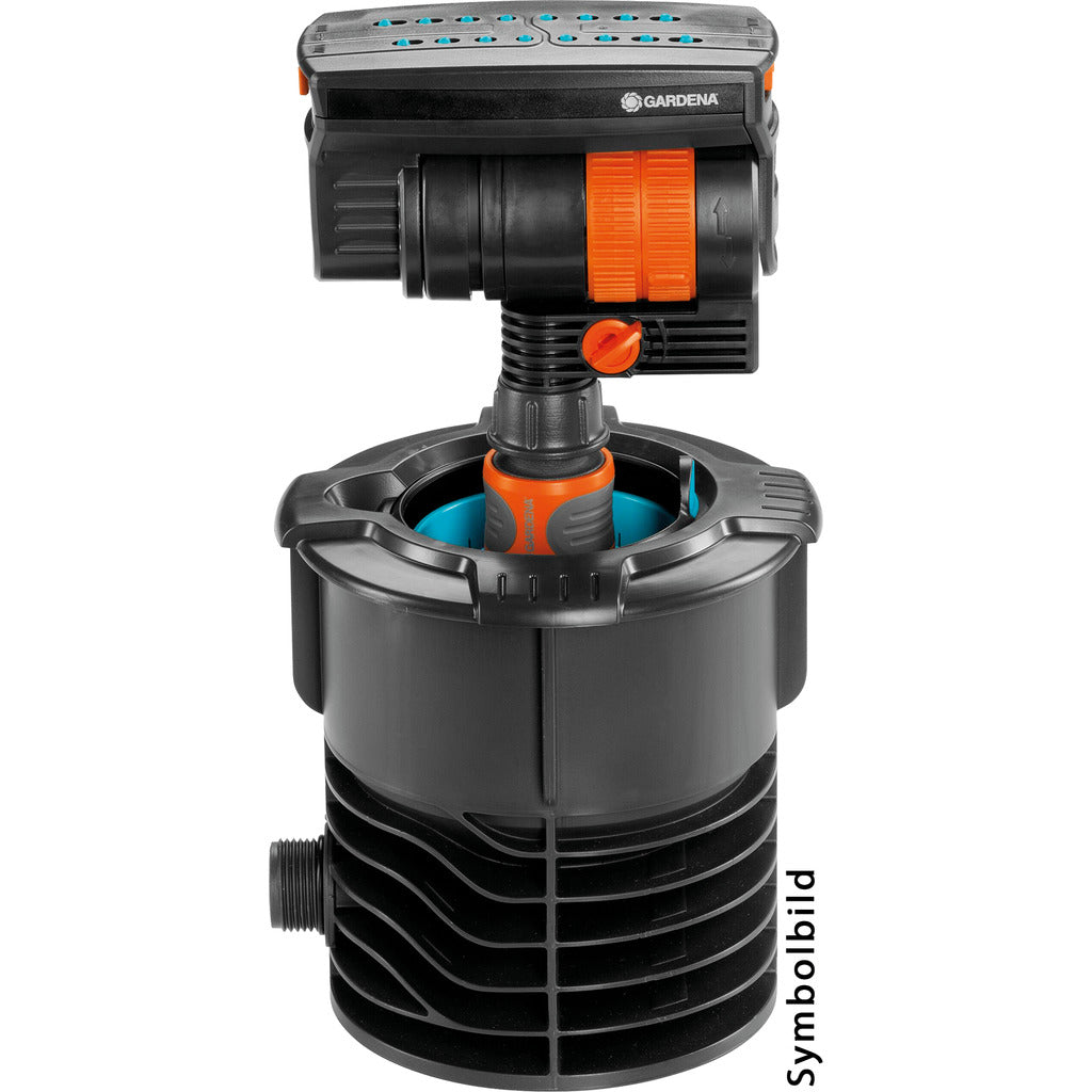 Irrigatore oscillante per condotte