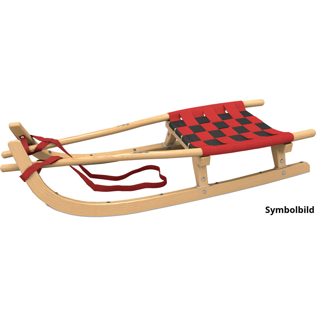 Slittino da turismo, versione sportiva monoposto con sedile con cintura