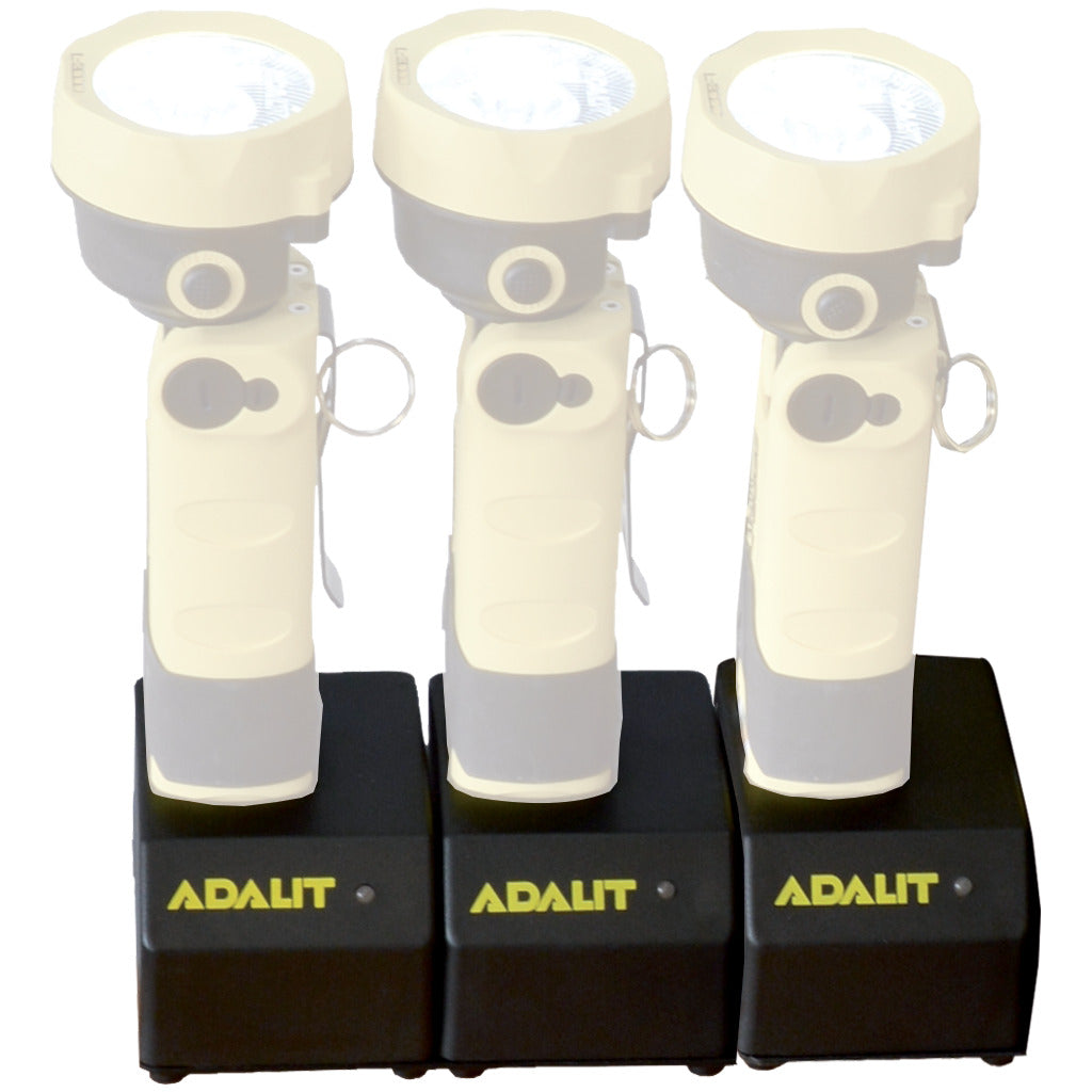 Stazione di ricarica ADALIT per lampada portatile ADALIT L-3000 e L-3000 Power