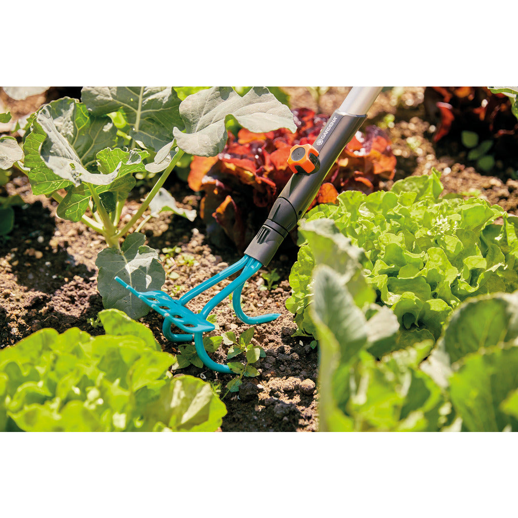Gardena combisystem 2in1 Grubber-Rechen
