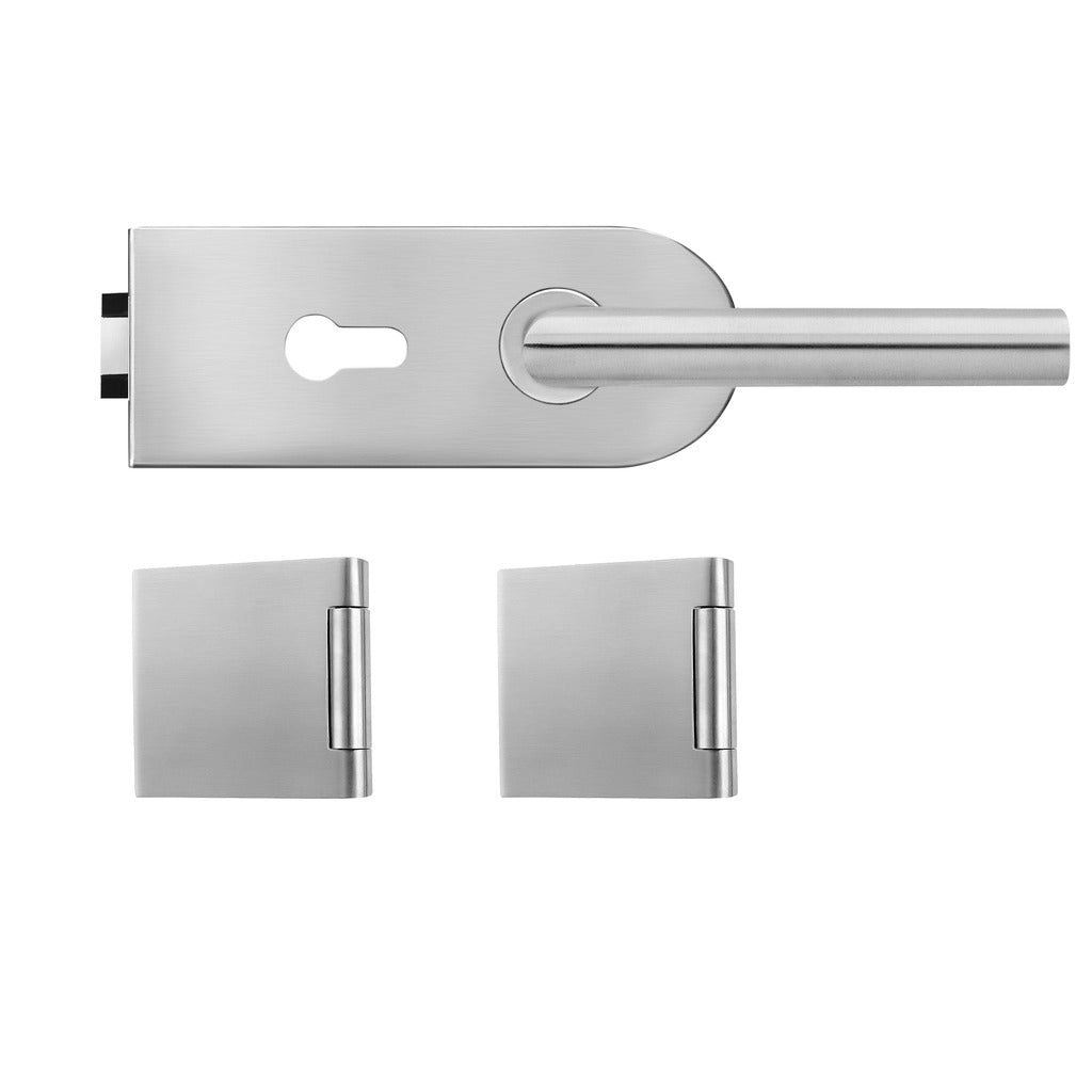 Set di serrature per porte in vetro EGS 470