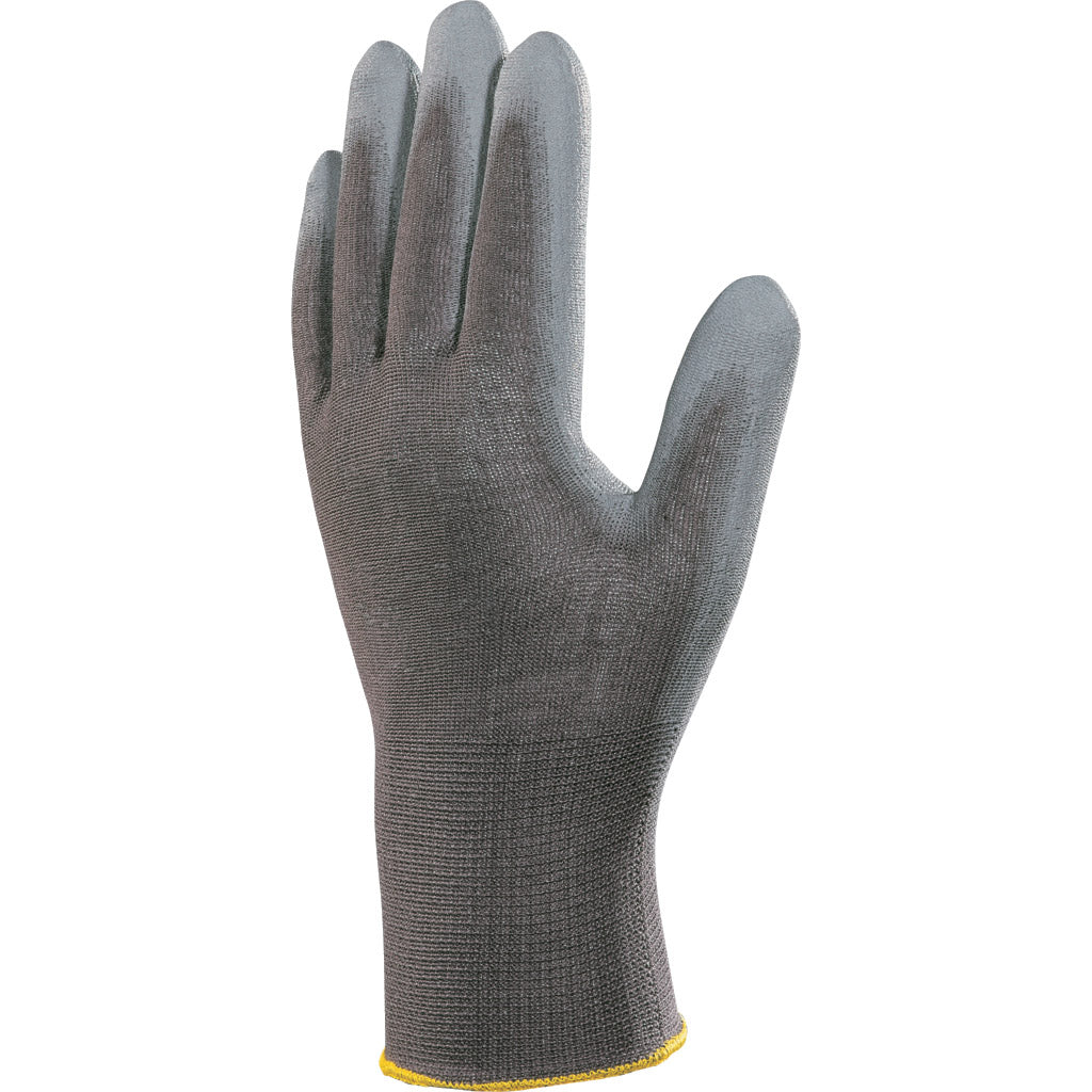 knitted glove grey