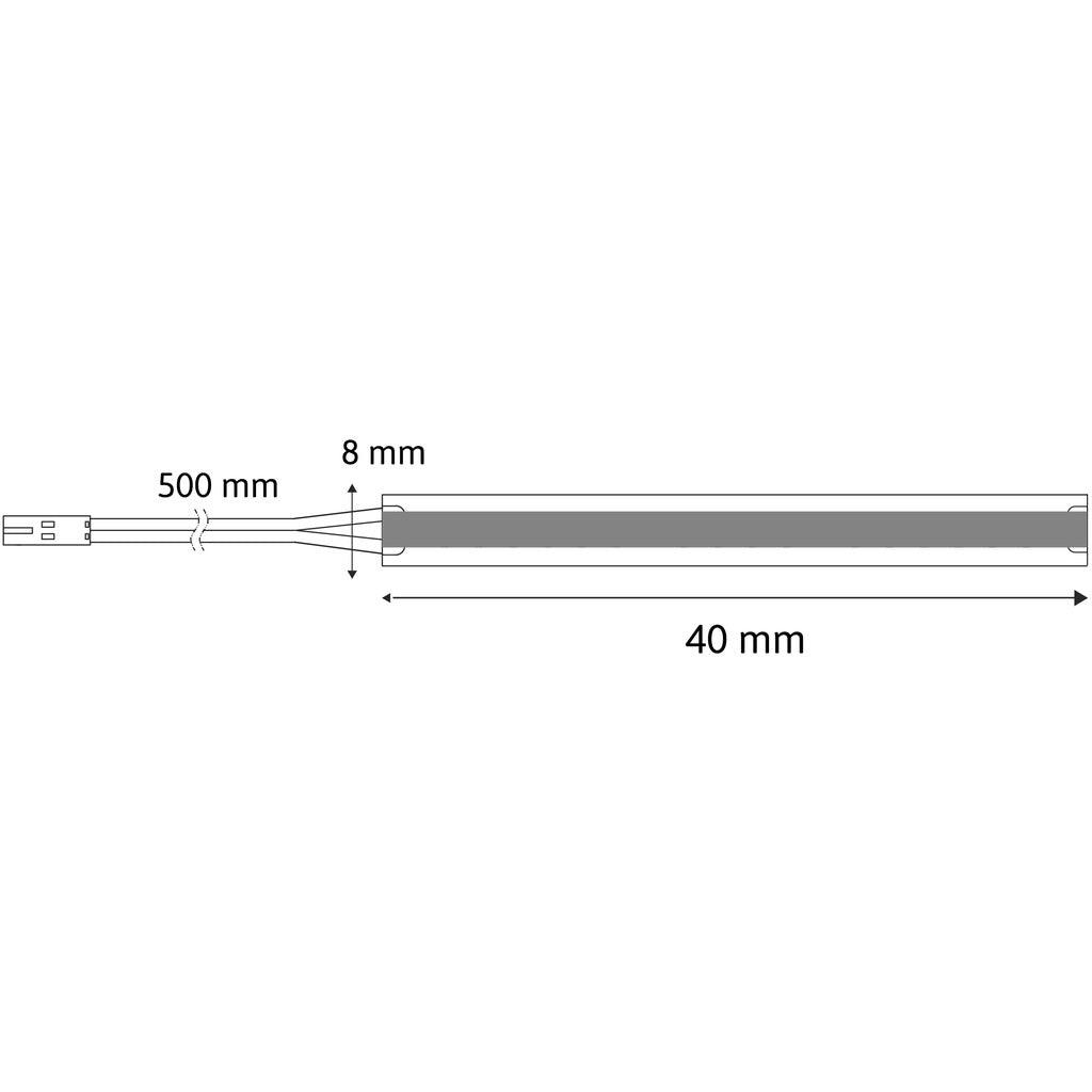 Duo LED-Band Titan White IP 20