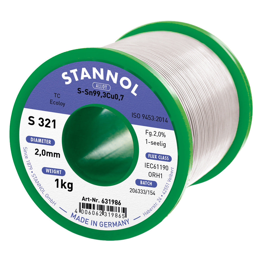 STANNOL Lötdraht S321 / bleifrei