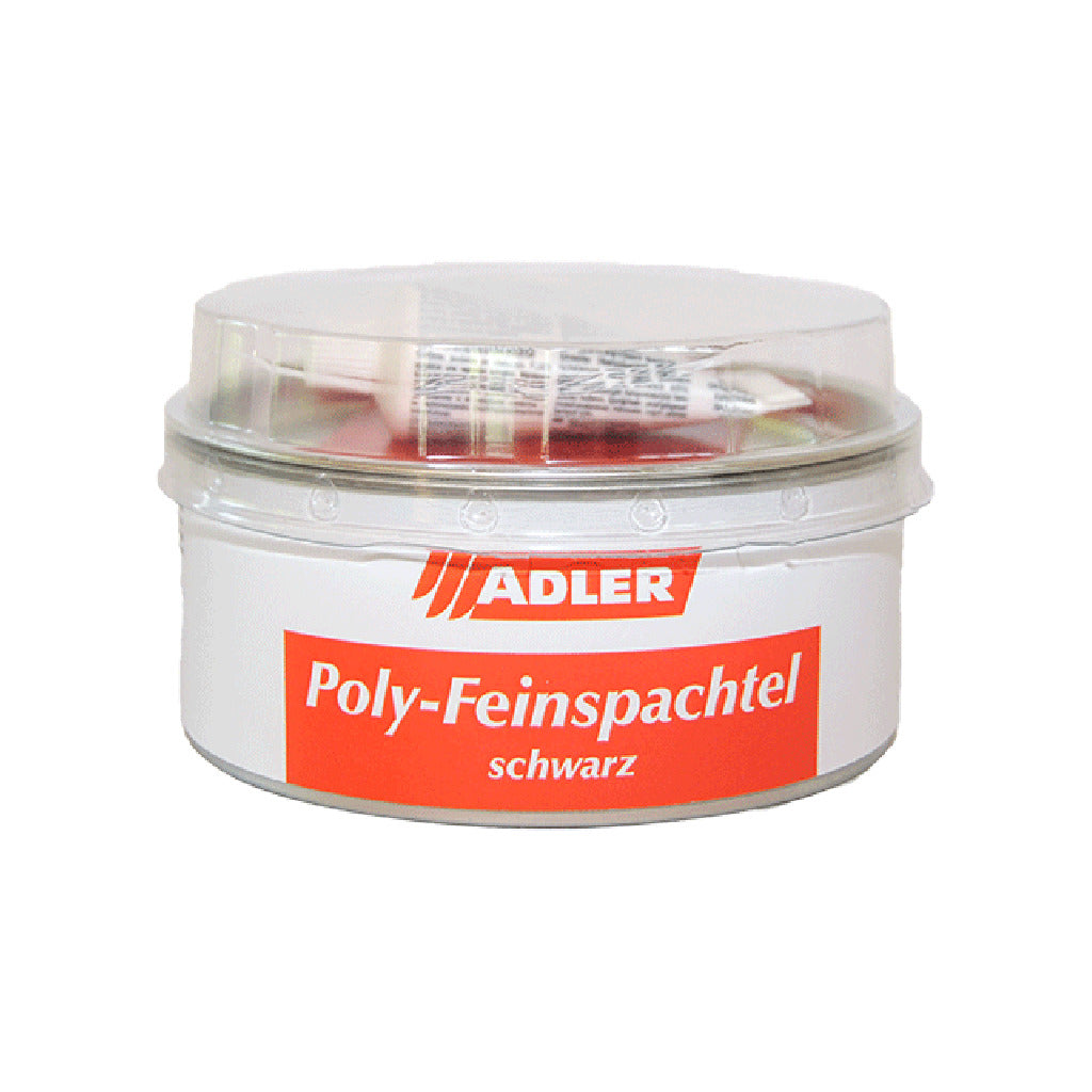 Poly-Feinspachtel Schwarz inkl. Härter