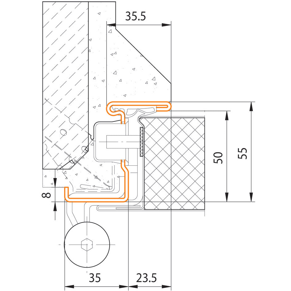 ECONOMY LF531 - FH Normelement Ei²30-C5 1 flg.