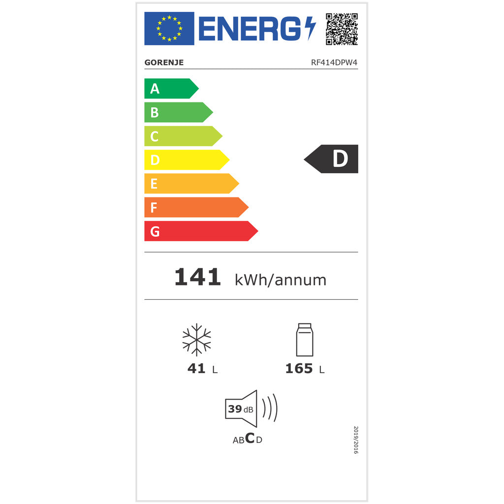 Frigorifero indipendente con scomparto congelatore RF414DPW4