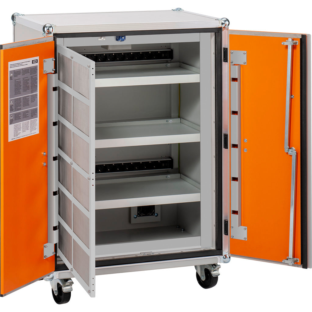 CEMO Akku-Ladeschrank 8/10 Basic / 230 V / mit Rollen