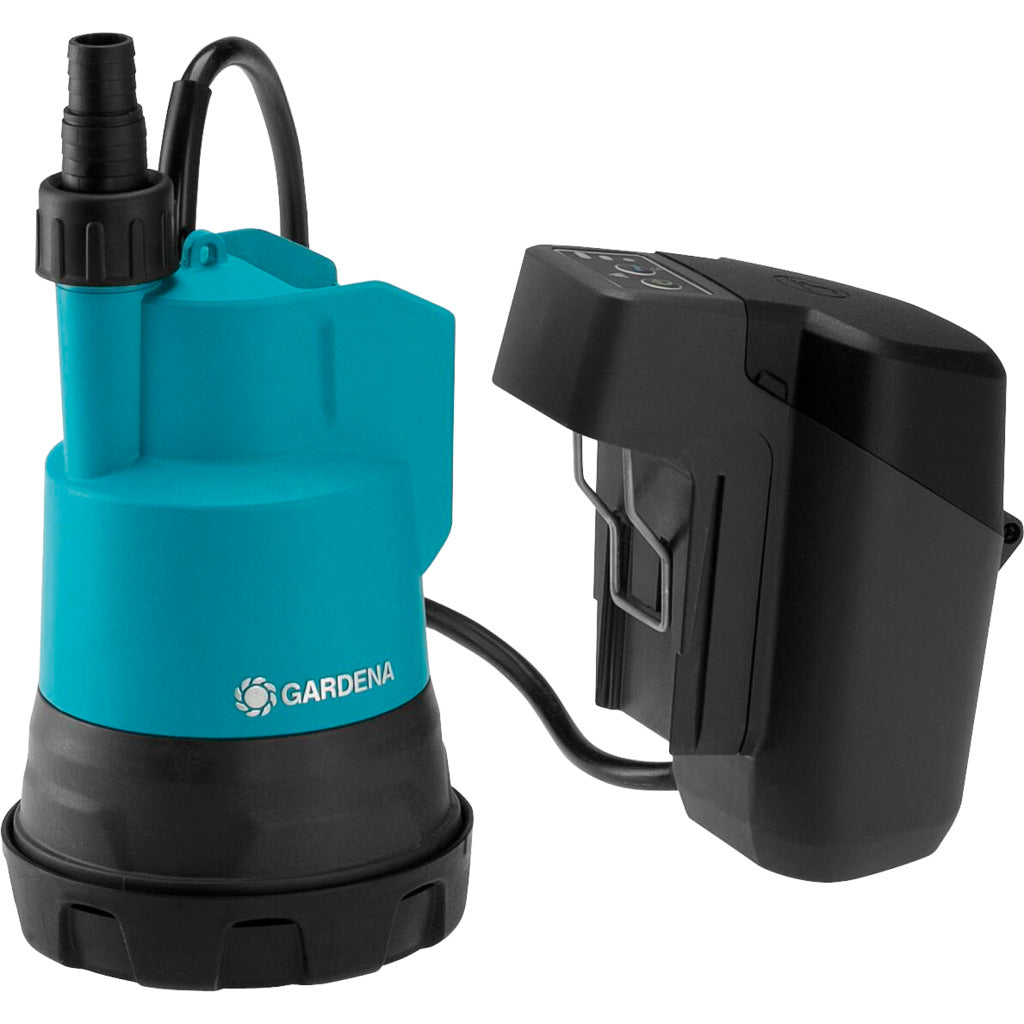Gardena Akku-Klarwasser-Tauchpumpe 2000/2 18V P4A solo / ohne Akku und Ladegerät