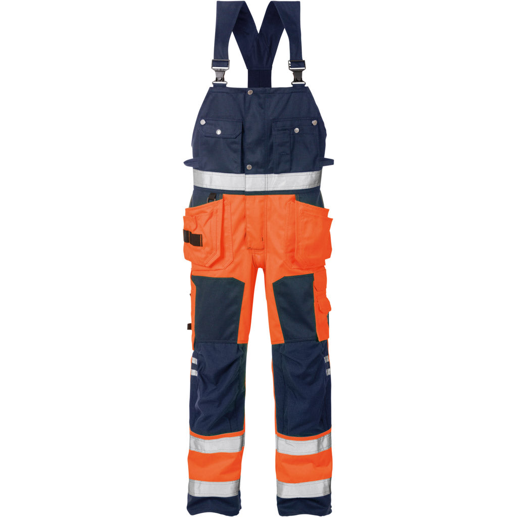 High Vis Workwear Dungarees Class 2 1014 PLU