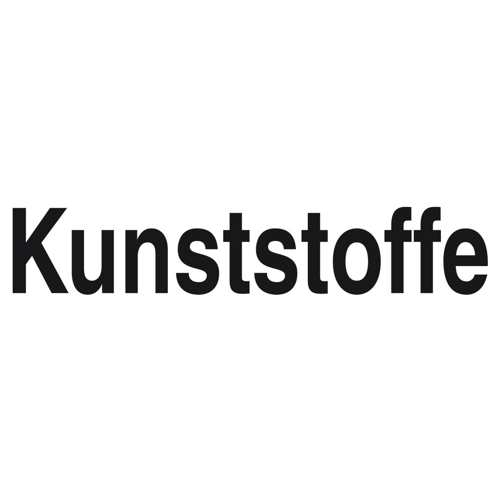 Aufkleber mit Aufdruck zu Müllbehälter