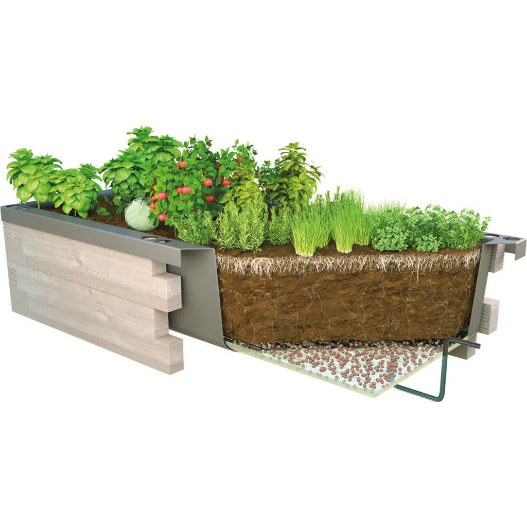 Juwel Timber Pflanzkasten für Balkon & Terrasse