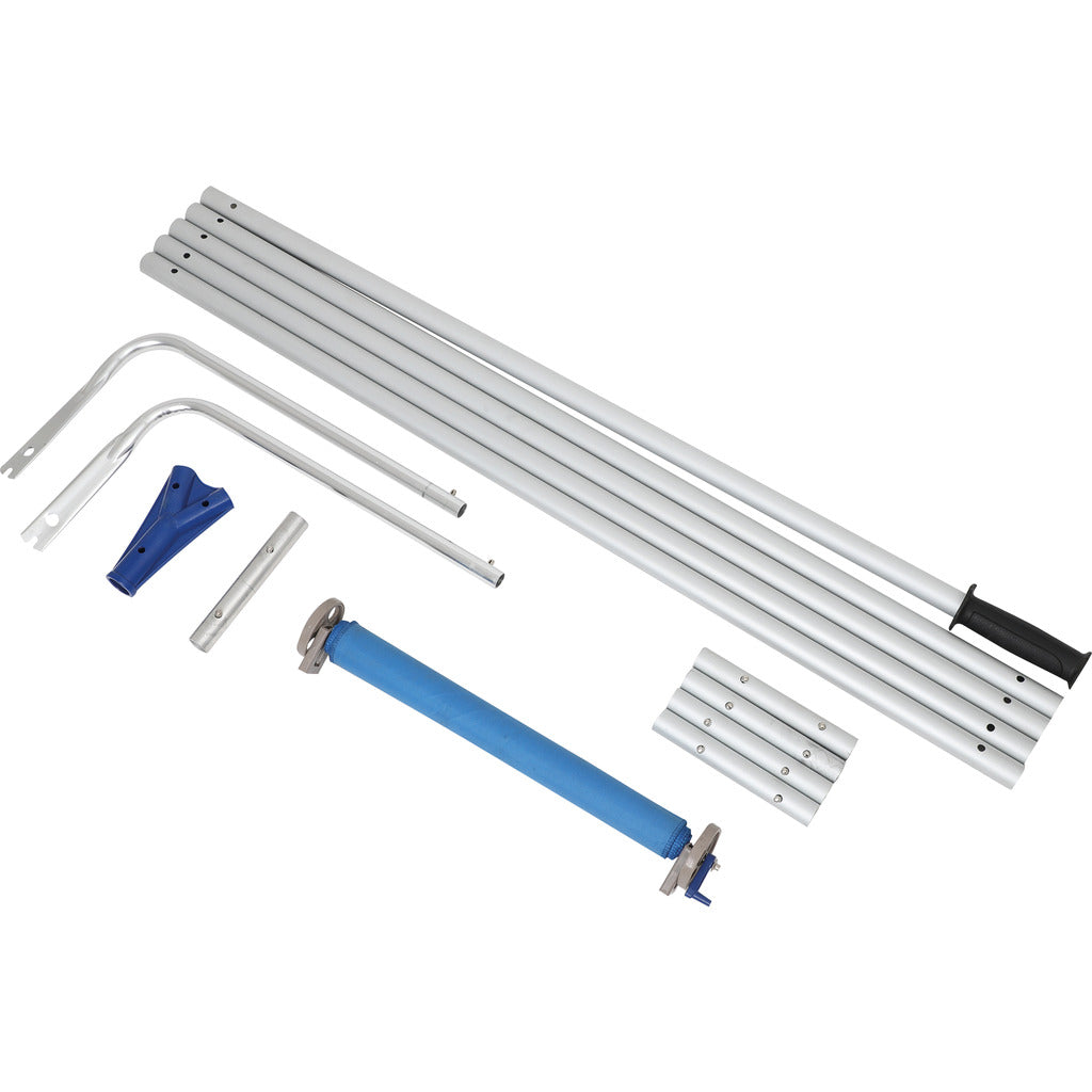 Schnee-Rake mit Aluminiumstiel