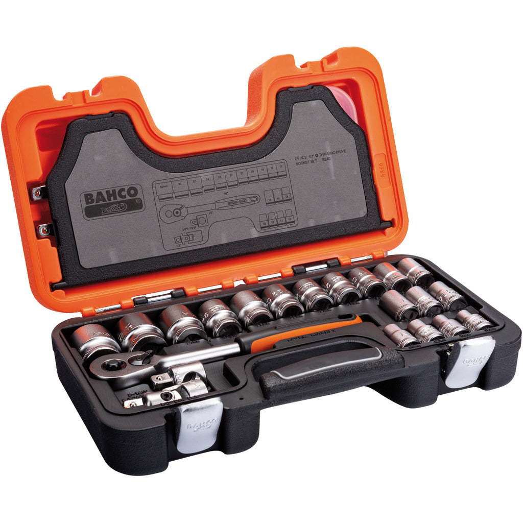 Set di chiavi a bussola con attacco da 1/2"