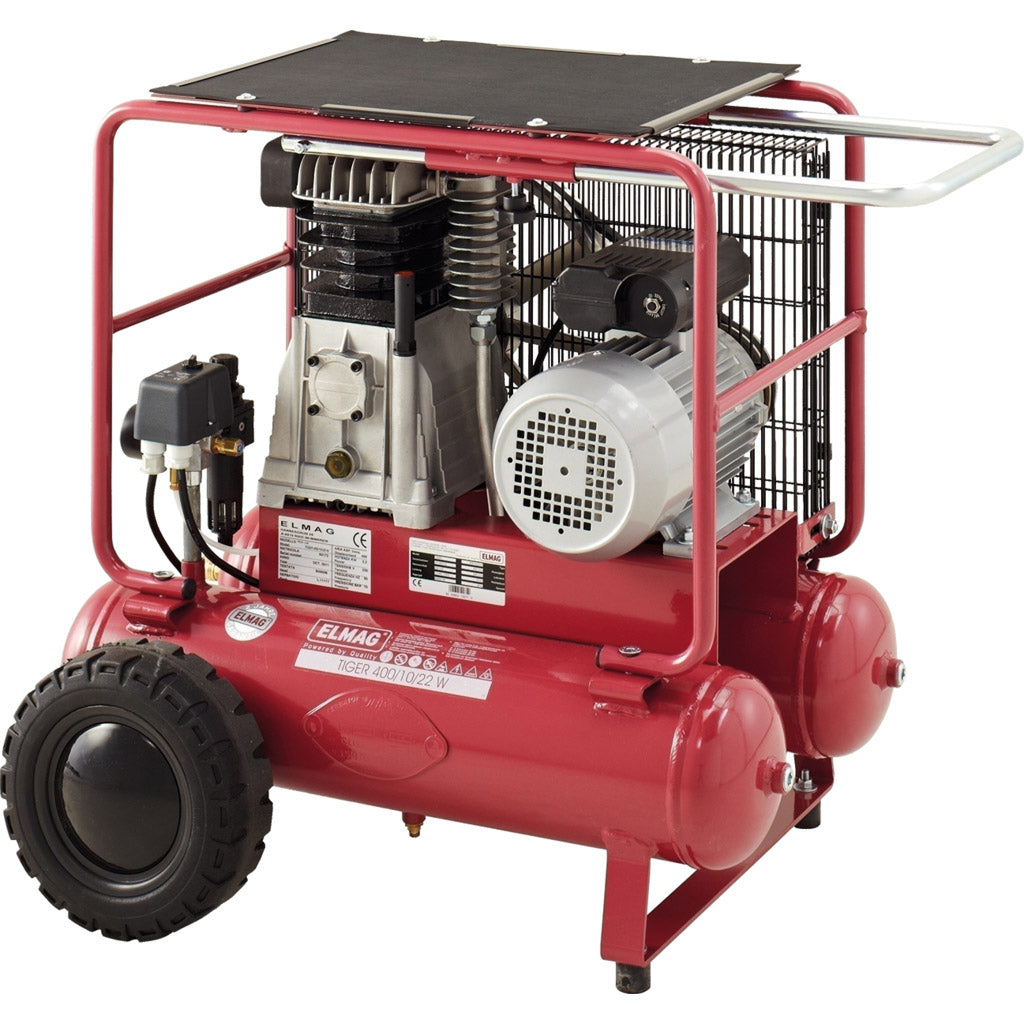 Montaggio compressore Tiger 400-10/22W mobile